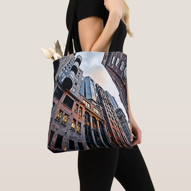 City Brick Majesty Tote Bag (Close Up)