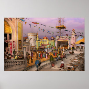 City - Brooklyn NY - Everything for your amusement Poster