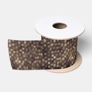 City Browns Satin Ribbon
