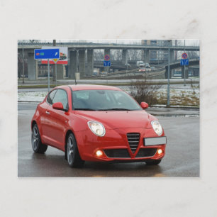City car postcard