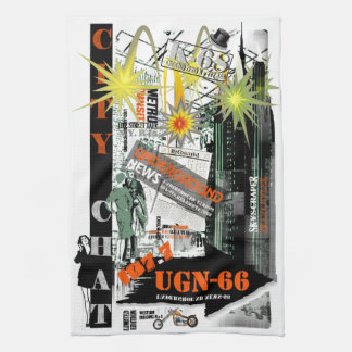 City Chat American MoJo Kitchen Towel