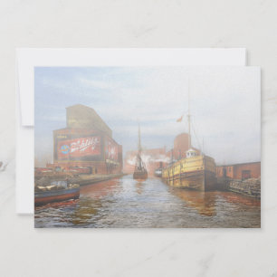 City - Chicago IL- Drink Schlitz Invitation