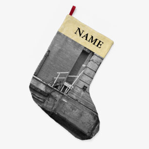 City - Chicago, IL - Failure Large Christmas Stocking