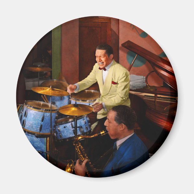 City - Chicago IL - Red Saunders and his band 1942 Magnet (Front)