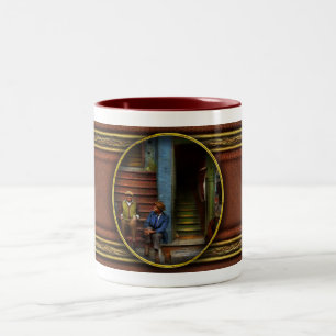 City - Chicago IL - Southside Deli 1941 Two-Tone Coffee Mug