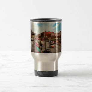 City - Chicago - Miracle Ham and Hamburgers 1941 Travel Mug