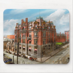 City - Cincinnati OH - The Central Union Terminal Mouse Mat