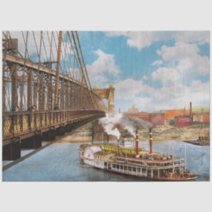 City - Cincinnati, OH The City of Cincinnati 1906 Tissue Paper