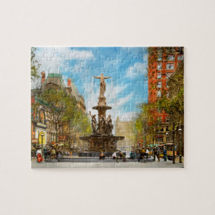 City - Cincinnati OH - The genius of water 1906 Jigsaw Puzzle