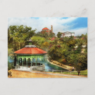 City Cincinnati OH - The Spring House Gazebo 1910 Postcard