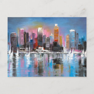 City coast postcard