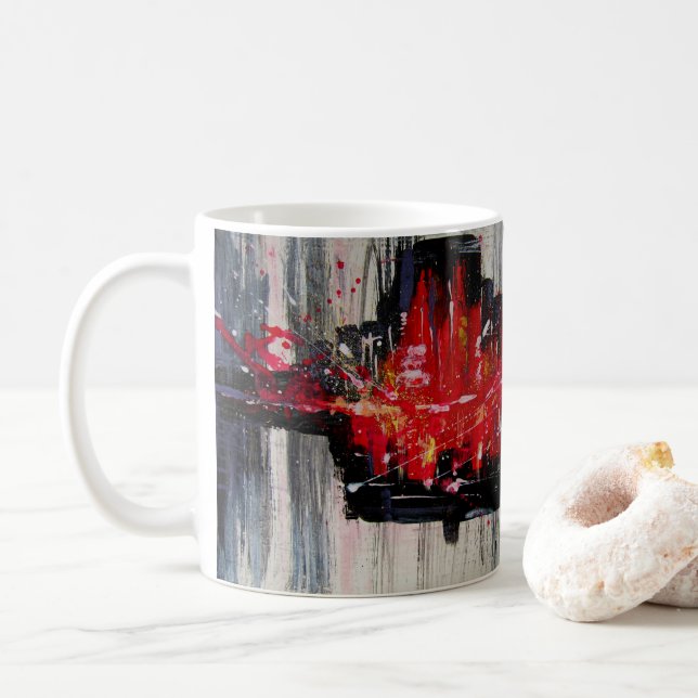 city coffee mug (With Donut)