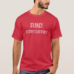 City Coordinates Sydney friends T-Shirt