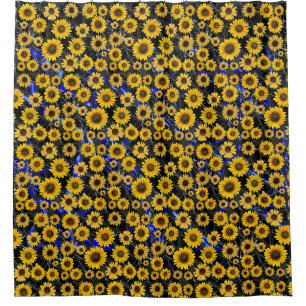 City Daisy Shower Curtain
