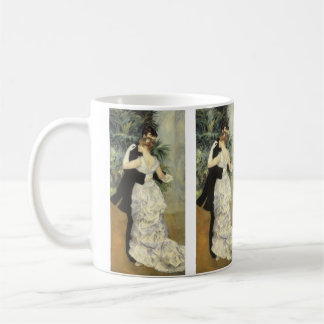 City Dance by Pierre Renoir, Vintage Fine Art Coffee Mug