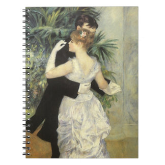 City Dance by Pierre Renoir, Vintage Fine Art Notebook