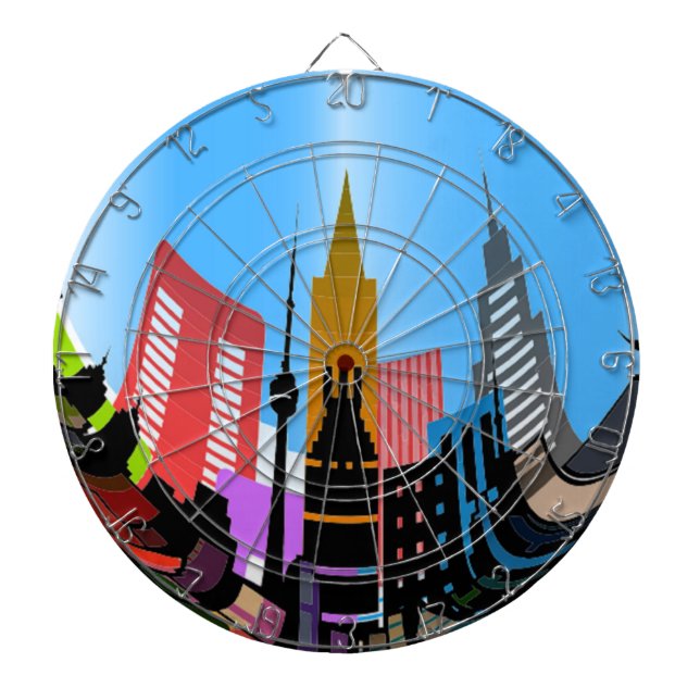 CITY DARTBOARD (Front)