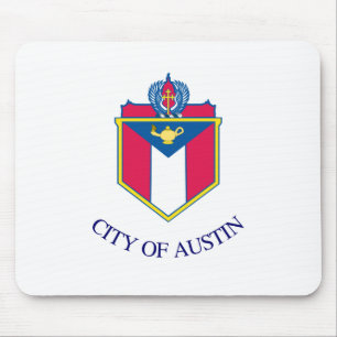 City Flag of Austin (Texas) Mouse Mat
