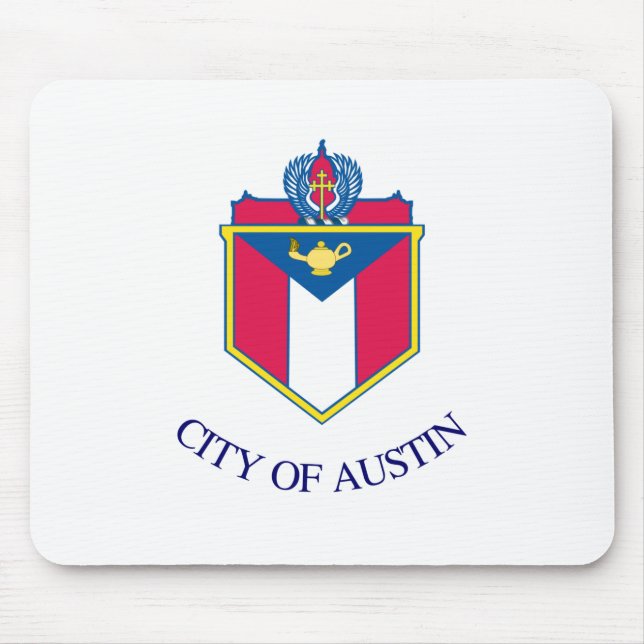City Flag of Austin (Texas) Mouse Mat (Front)