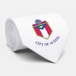 City Flag of Austin (Texas) Tie