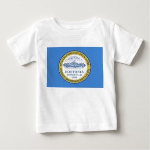 City Flag of Boston (Massachusetts) Baby T-Shirt