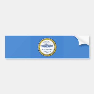City Flag of Boston (Massachusetts) Bumper Sticker