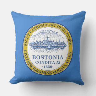 City Flag of Boston (Massachusetts) Cushion