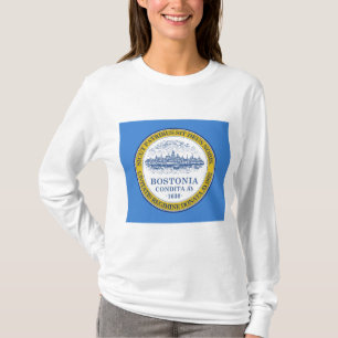 City Flag of Boston (Massachusetts) T-Shirt