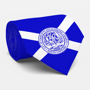 City Flag of Charlotte (North Carolina) Tie