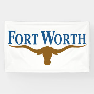 City Flag of Fort Worth (Texas) Banner