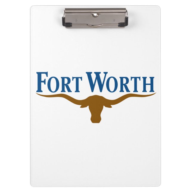 City Flag of Fort Worth (Texas) Clipboard (Front)