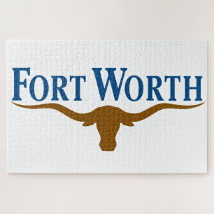 City Flag of Fort Worth (Texas) Jigsaw Puzzle