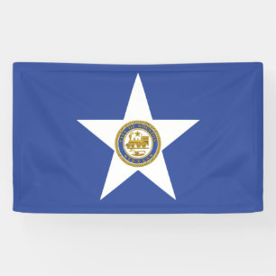 City Flag of Houston (Texas) Banner