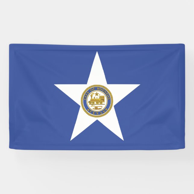 City Flag of Houston (Texas) Banner (Horizontal)