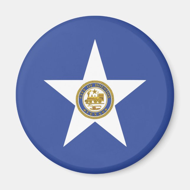 City Flag of Houston (Texas) Magnet (Front)