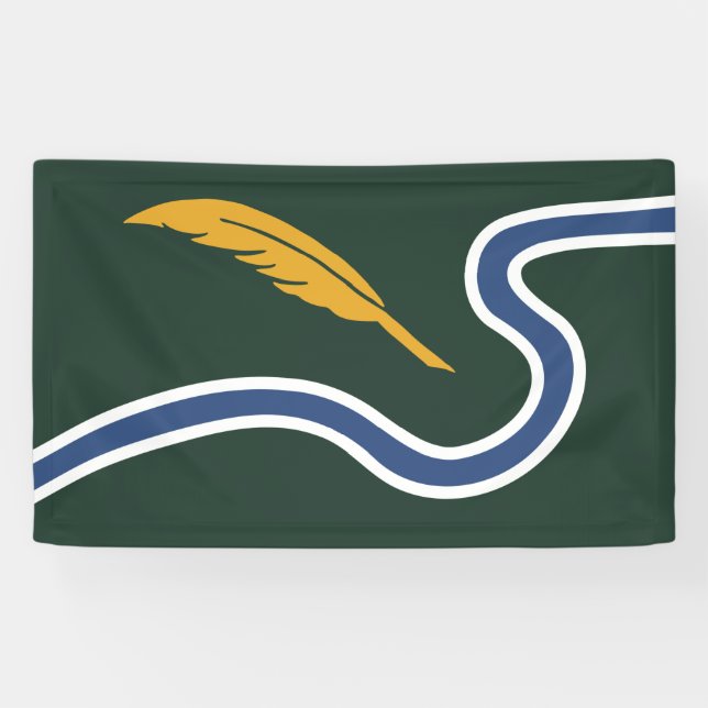City Flag of Northampton (Massachusetts, USA) Banner (Horizontal)