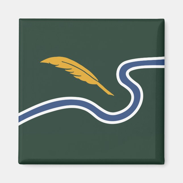 City Flag of Northampton (Massachusetts, USA) Magnet (Front)