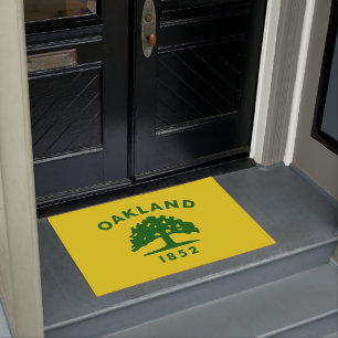 City Flag of Oakland (California) Doormat