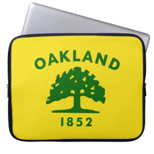 City Flag of Oakland (California) Laptop Sleeve
