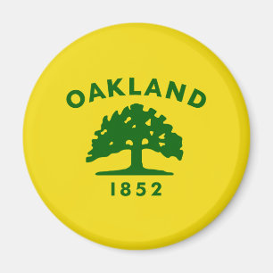 City Flag of Oakland (California) Magnet