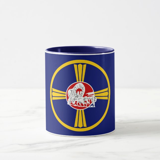 City Flag of Omaha (Nebraska) Mug (Center)