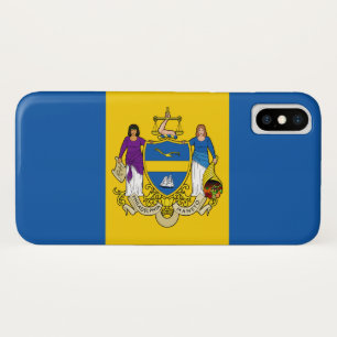 City Flag of Philadelphia (Pennsylvania) iPhone X Case