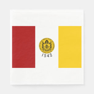 City Flag of San Diego (California) Napkin