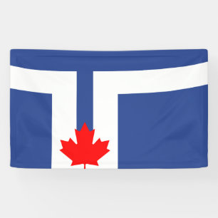 City Flag of Toronto (Canada) Banner