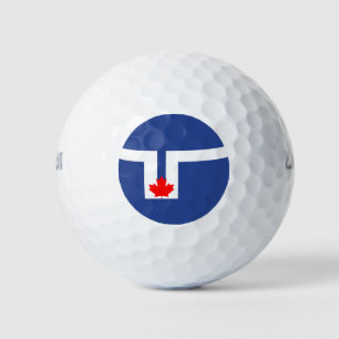 City Flag of Toronto (Canada) Golf Balls