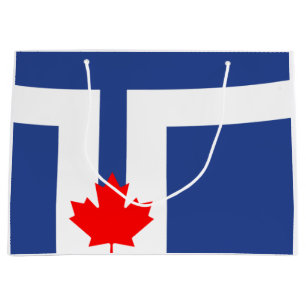 City Flag of Toronto (Canada) Large Gift Bag