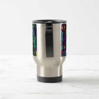 city flowers travel mug