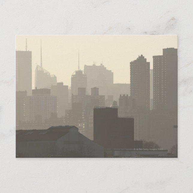 City Fog Postcard (Front)