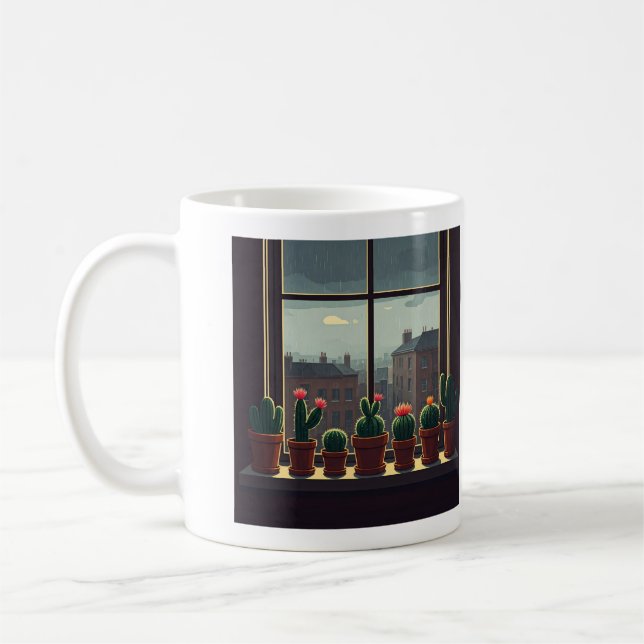 City gardener cactus mug (Left)