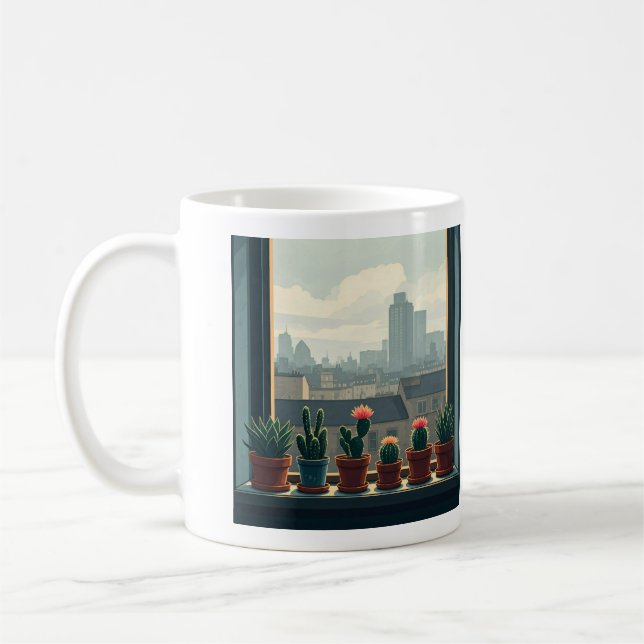 City gardener cactus mug (Left)